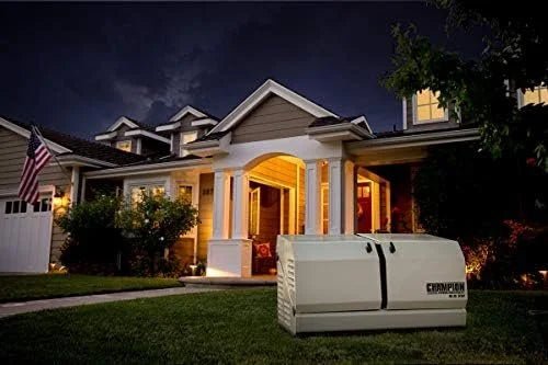 Champion Power Equipment 100177 8.5-kW Home Standby Generators with 50-Amp Outdoor-Rated Automatic Transfer Switchs - Prioka