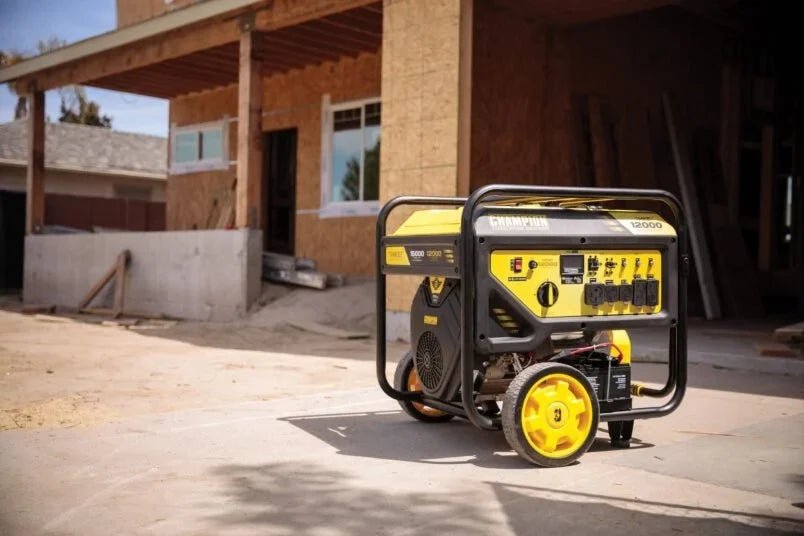 Champion Power Equipment 12,000-Watt Electric Start Dual Fuel Homes Backup Portable Generator with CO Shields - Prioka
