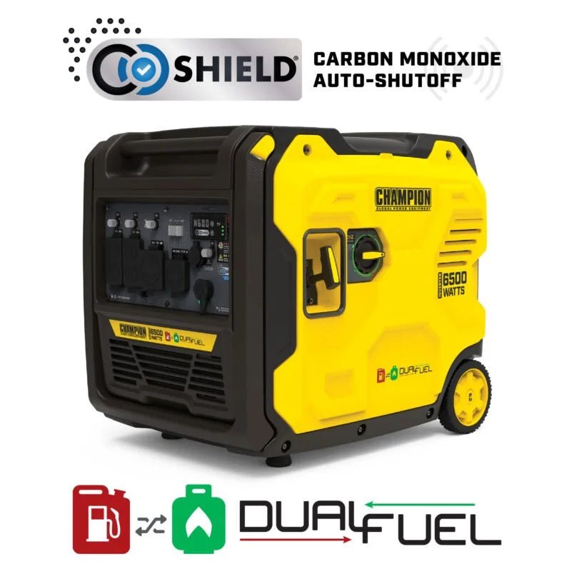 Champion Power Equipment 6500W Dual Fuel Ports Inverters Generator 201532 - Prioka