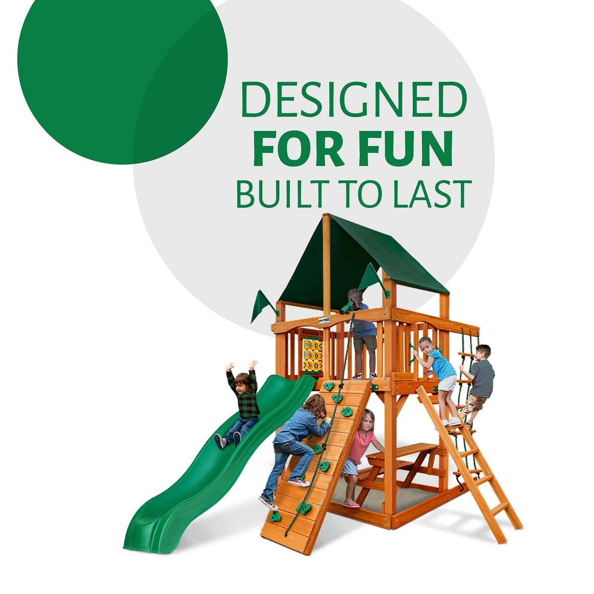 Chateau Tower Swing Set - Prioka