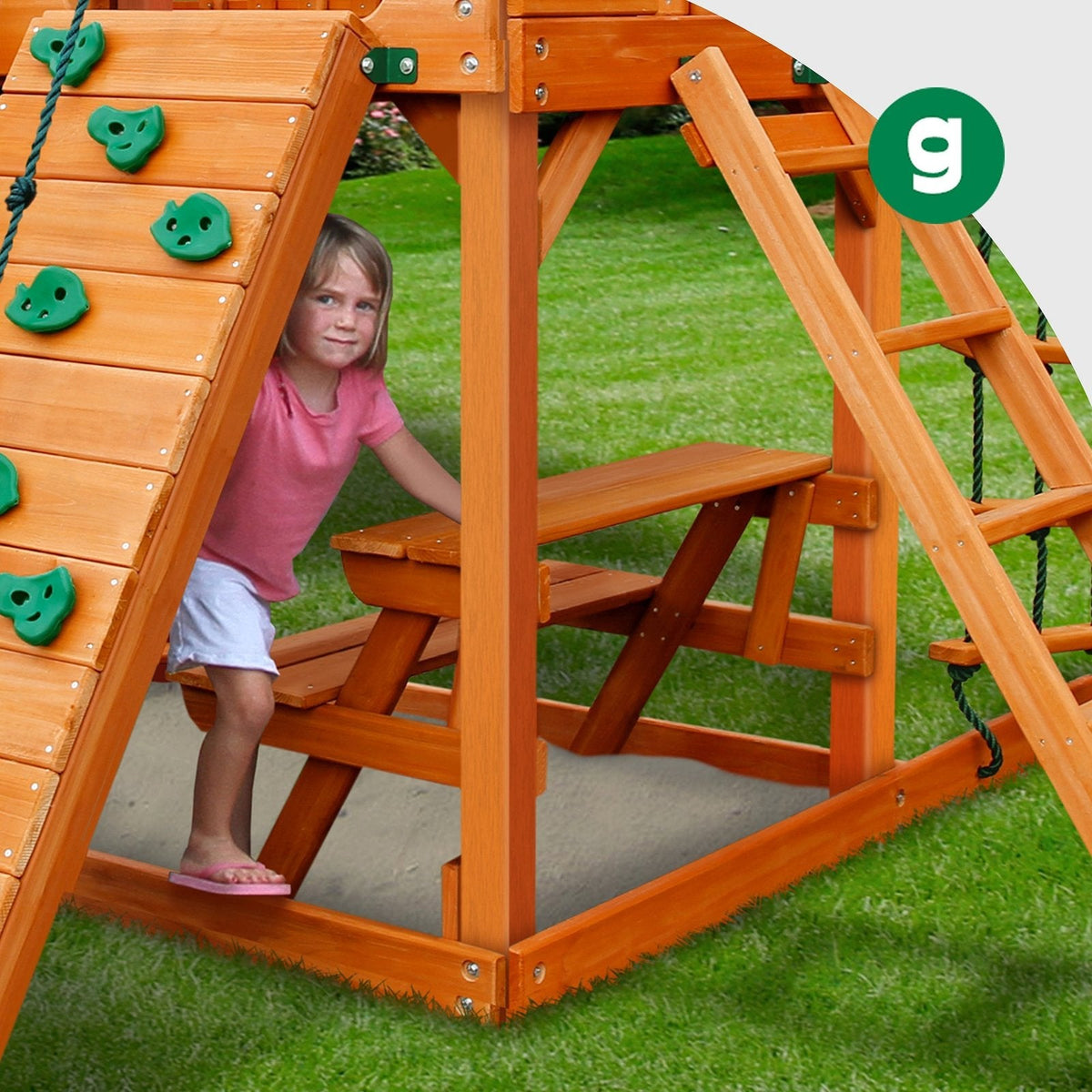 Chateau Tower Swing Set - Prioka