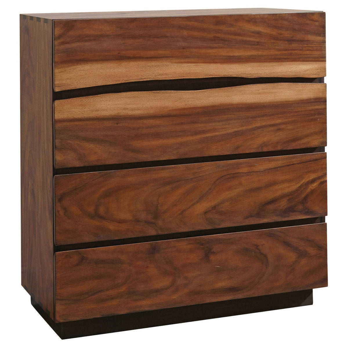 Coaster Fine Furniture Winslow Bedroom Set – Smokey Walnut Platform Bed with Storage - Prioka
