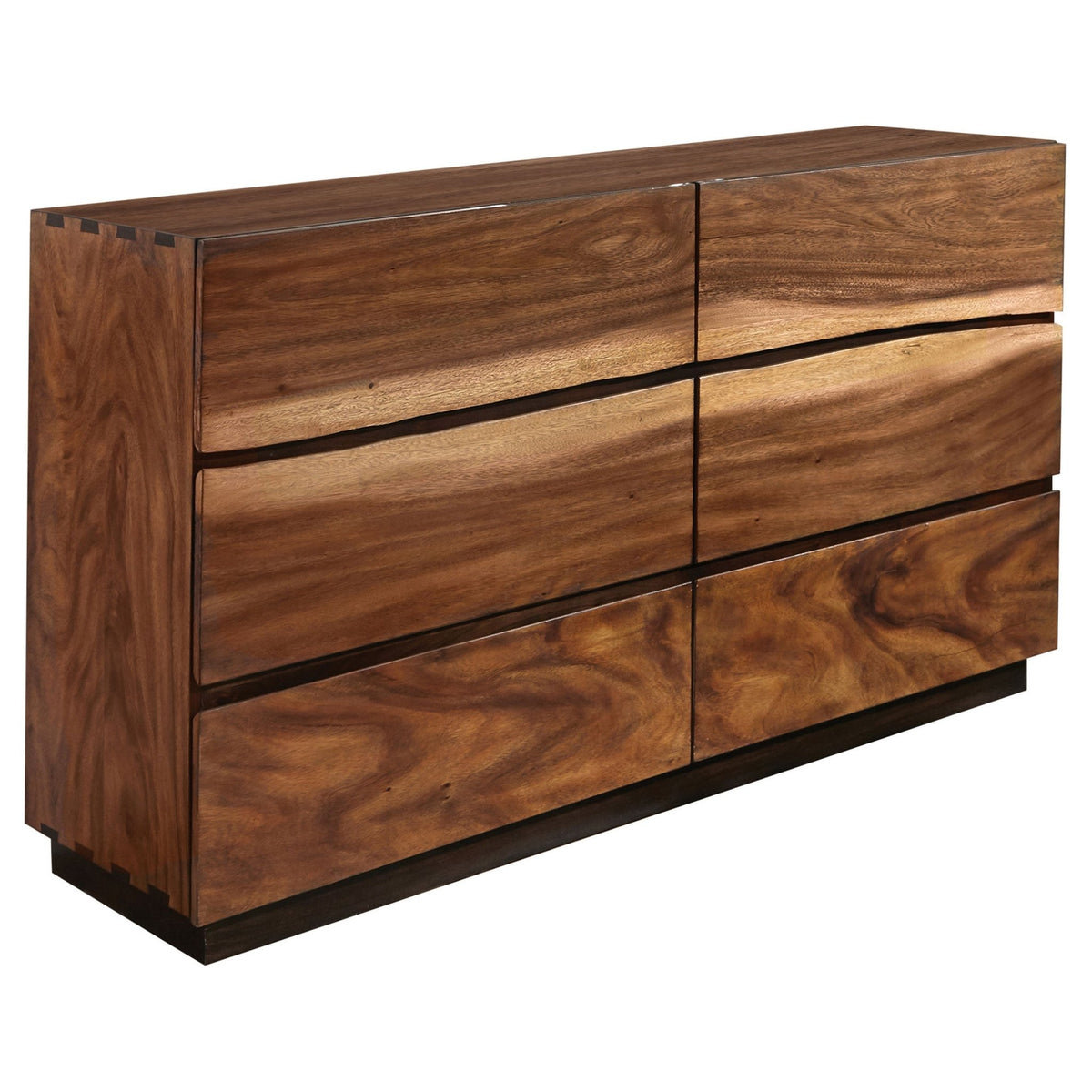 Coaster Fine Furniture Winslow Bedroom Set – Smokey Walnut Platform Bed with Storage - Prioka