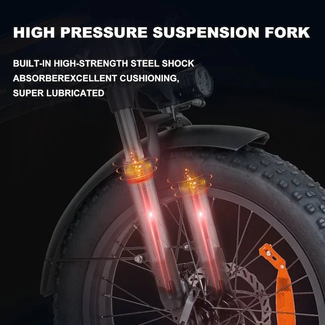 Colorway ORANGE Electric Bikes. - Prioka
