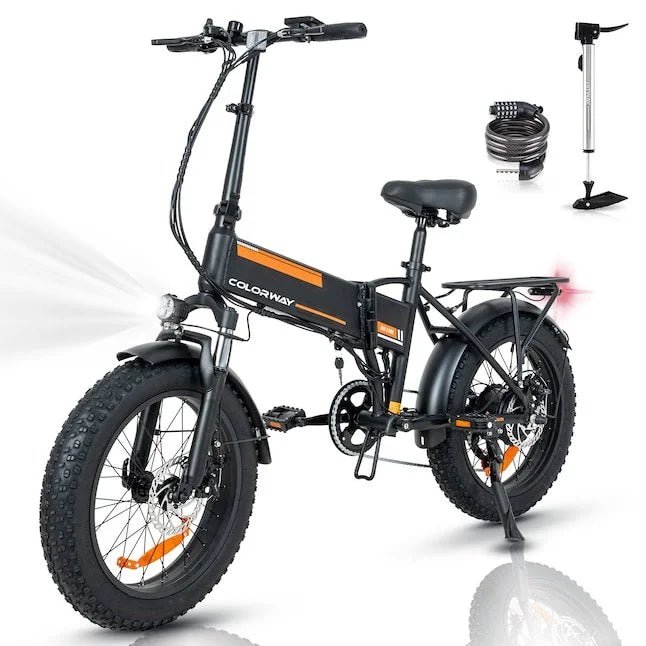 Colorway ORANGE Electric Bikes. - Prioka