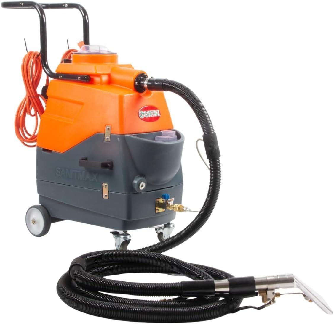 Commercial Heated Carpet & Upholstery Extractor, 160 PSI, 5.3 Gal Tank, 149°F - Prioka