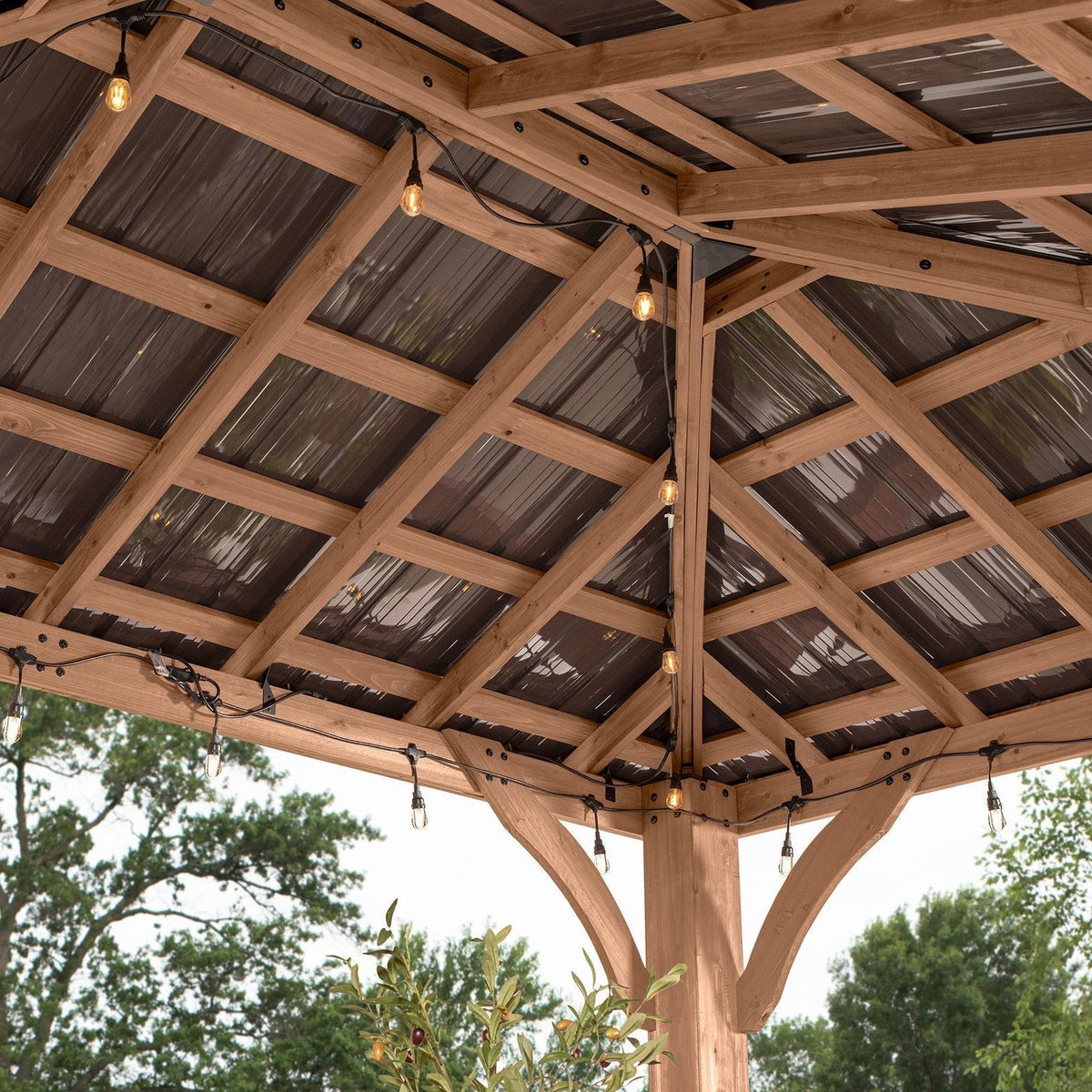 Cordova 14×10 Outdoor Gazebo with Steel Frame and Weather-Resistant Canopy - Prioka