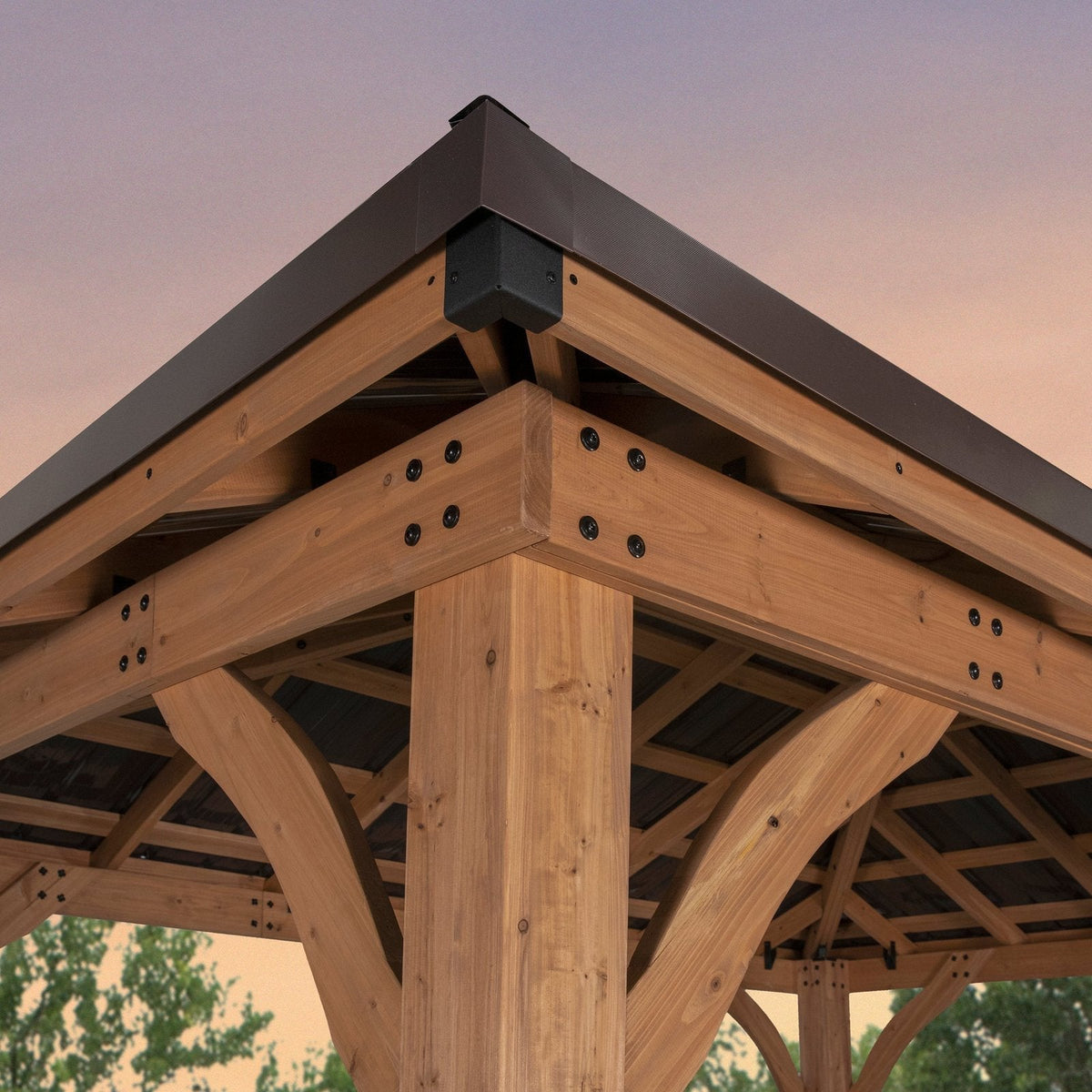 Cordova 14×10 Outdoor Gazebo with Steel Frame and Weather-Resistant Canopy - Prioka