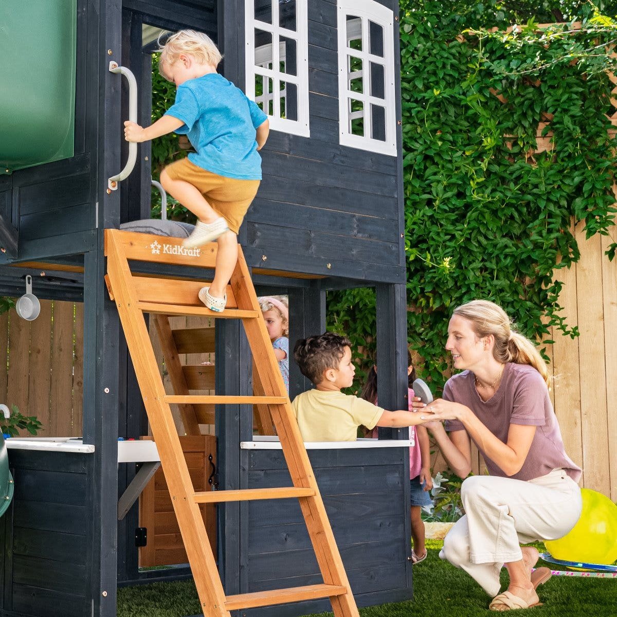 Cozy Escape Playhouse – Navy – Installation Available - Prioka