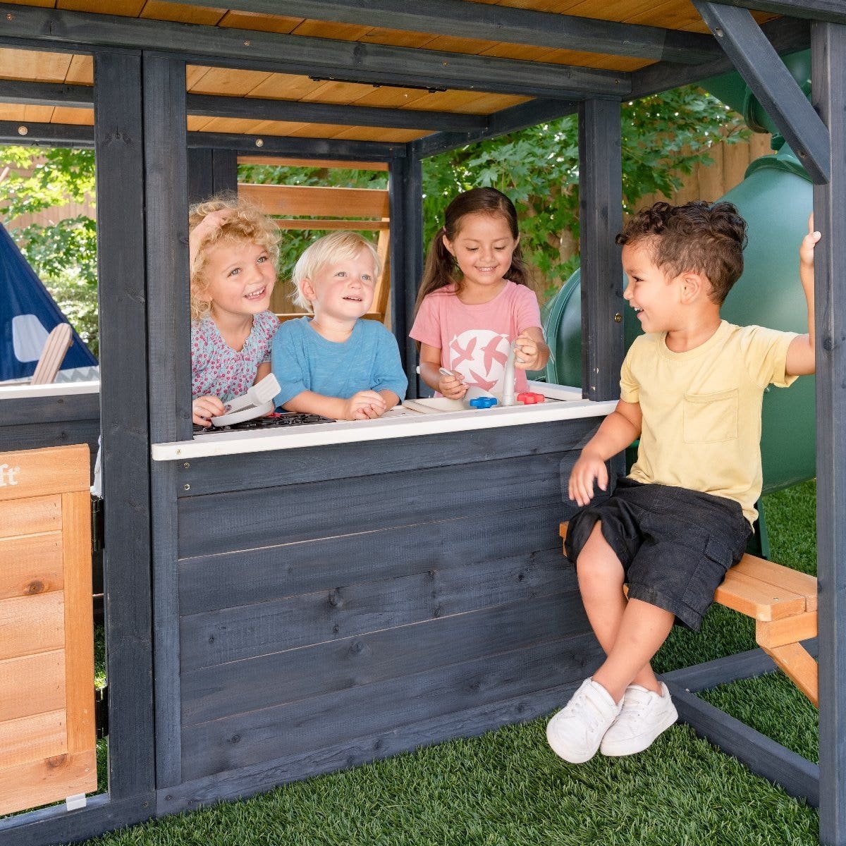 Cozy Escape Playhouse – Navy – Installation Available - Prioka