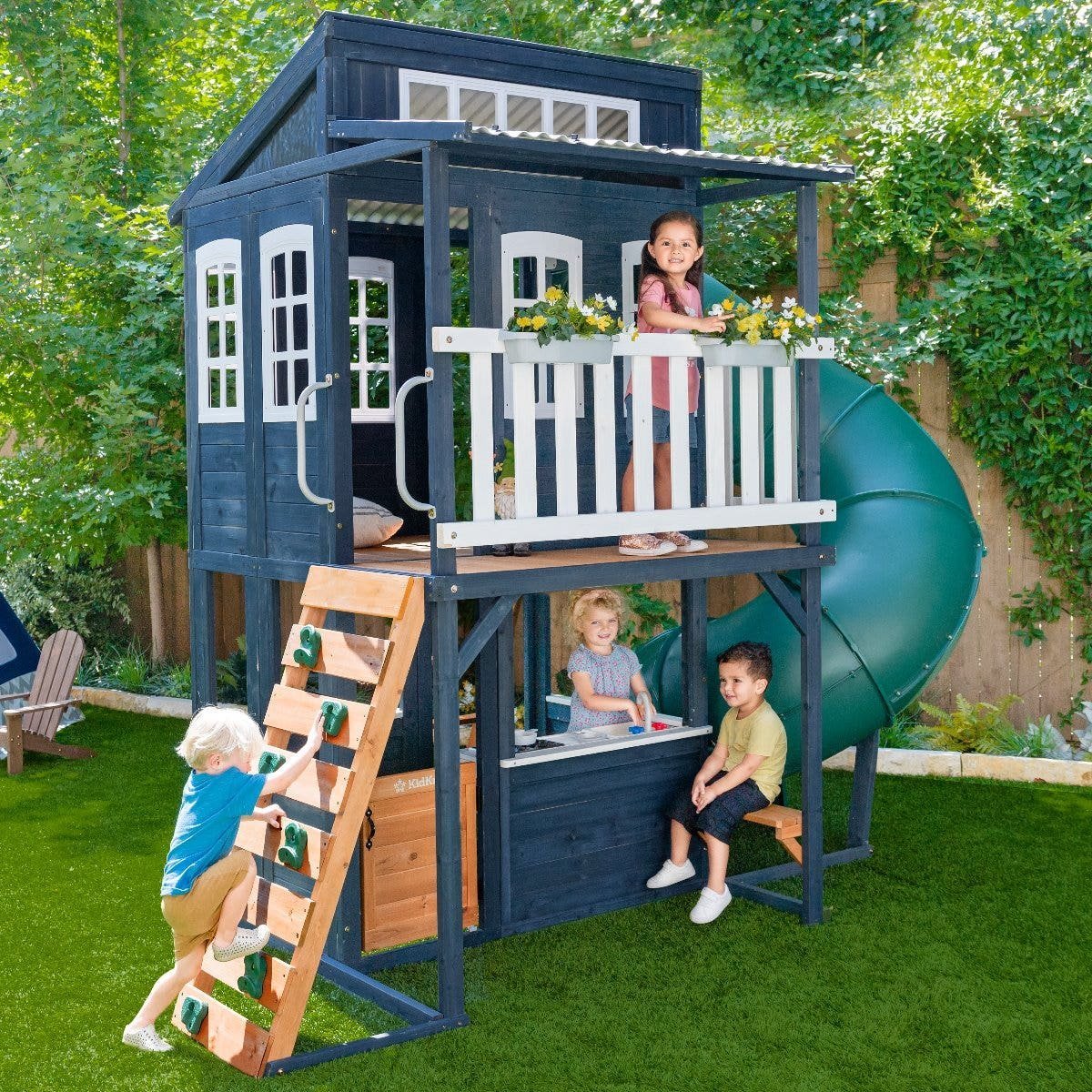 Cozy Escape Playhouse – Navy – Installation Available - Prioka