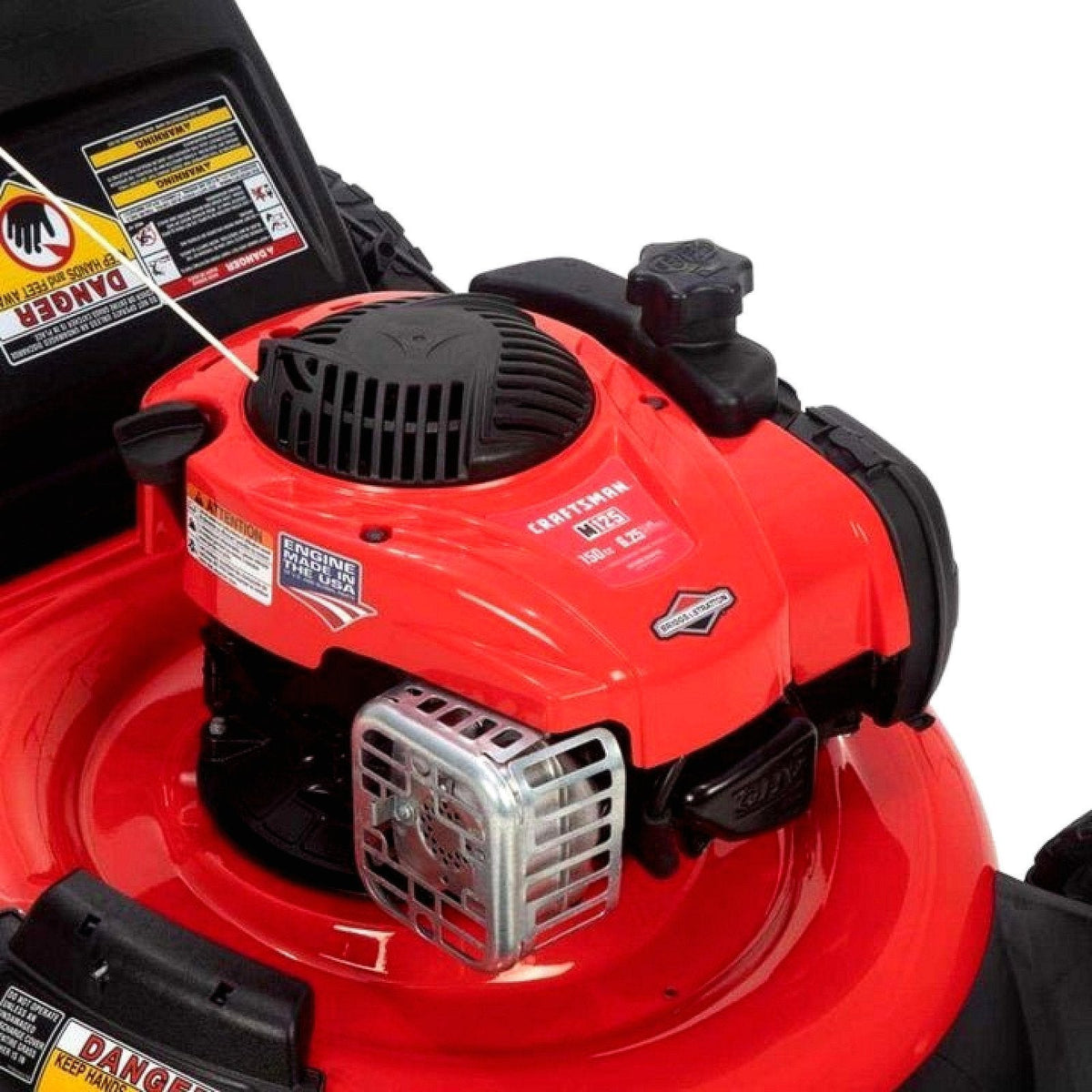 Craftsman 21-inch 150cc Gas Push Lawn Mower with 3-in-1 Deck (Model 11A-B26B791) - Prioka