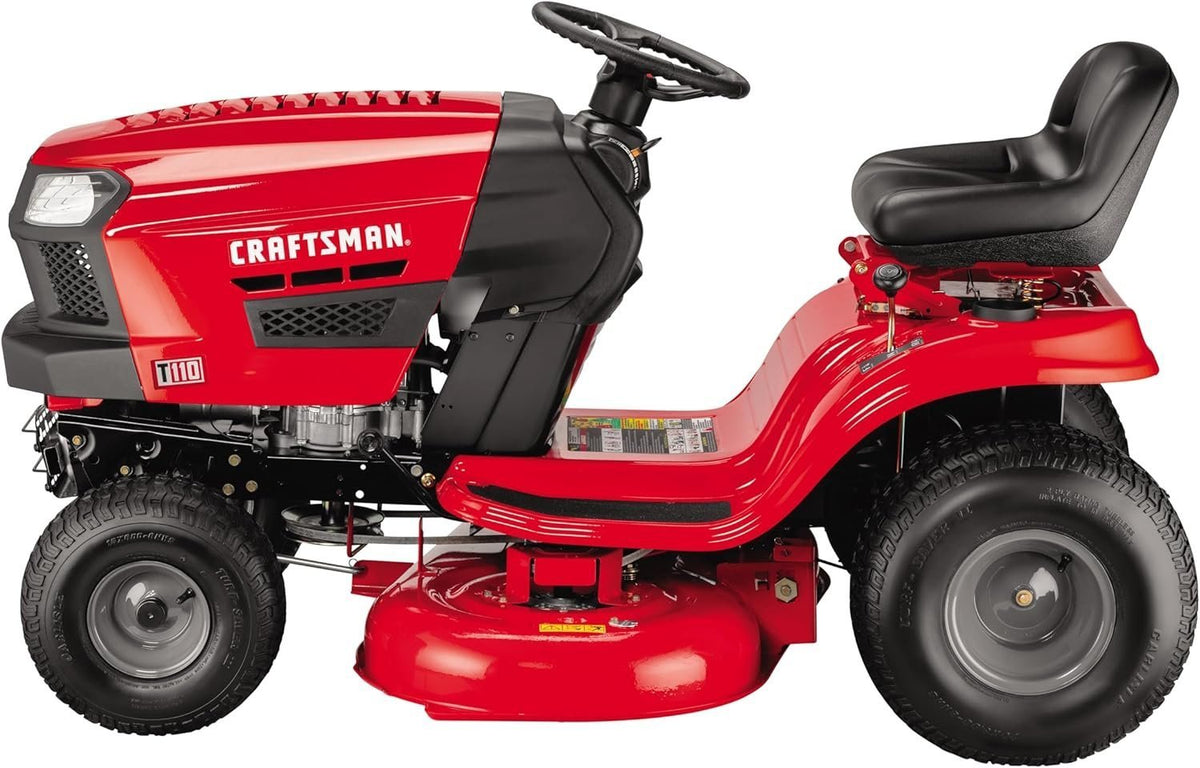 CRAFTSMAN 42-Inch Gas Riding Lawn Mower with Gear Drive - Prioka