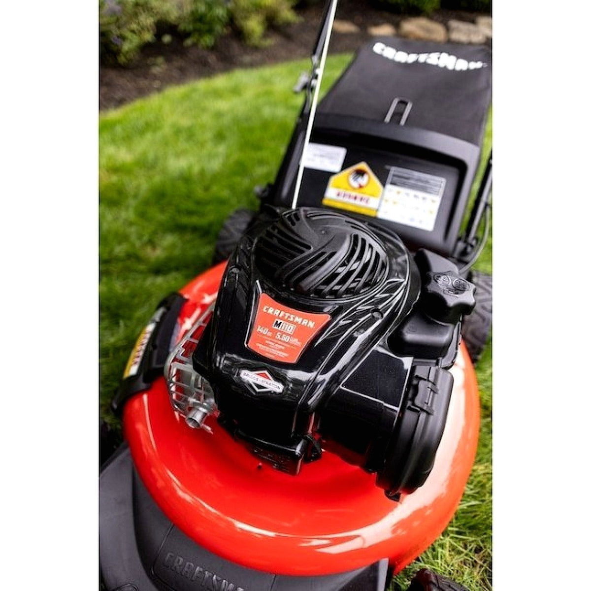 CRAFTSMAN M110 140-cc 21-in Push Gas Lawn Mower - Prioka