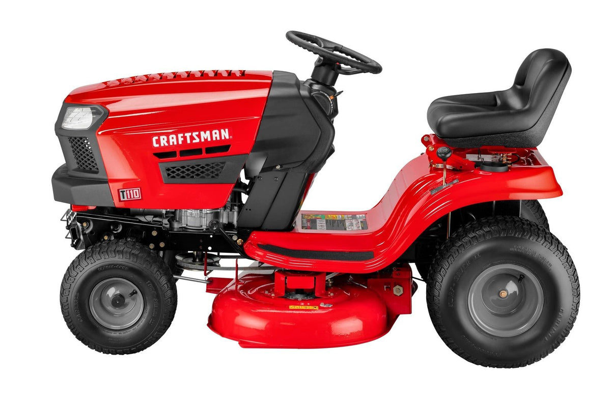 Craftsman T110 | 42″ Riding Mower | 17.5 HP Briggs & Stratton Engine | 7-Speed Transmission - Prioka
