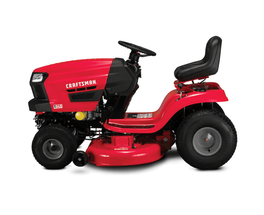 Craftsman T140 | 46″ 18.5HP Riding Mower | 540cc Briggs and Stratton Engine | Turf Saver Wheels - Prioka