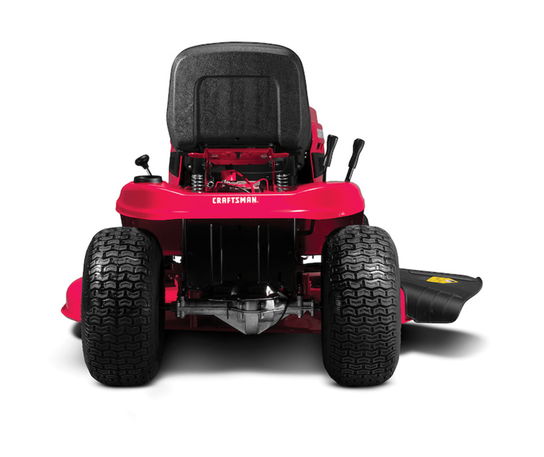 Craftsman T140 | 46″ 18.5HP Riding Mower | 540cc Briggs and Stratton Engine | Turf Saver Wheels - Prioka