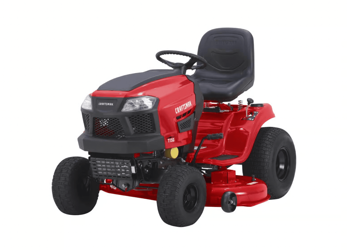 Craftsman T150 Gas Lawn Tractor | 46-in | 540cc | 19HP Briggs and Stratton Engine | Turn Tight Technology | In-Store Exclusive - Prioka