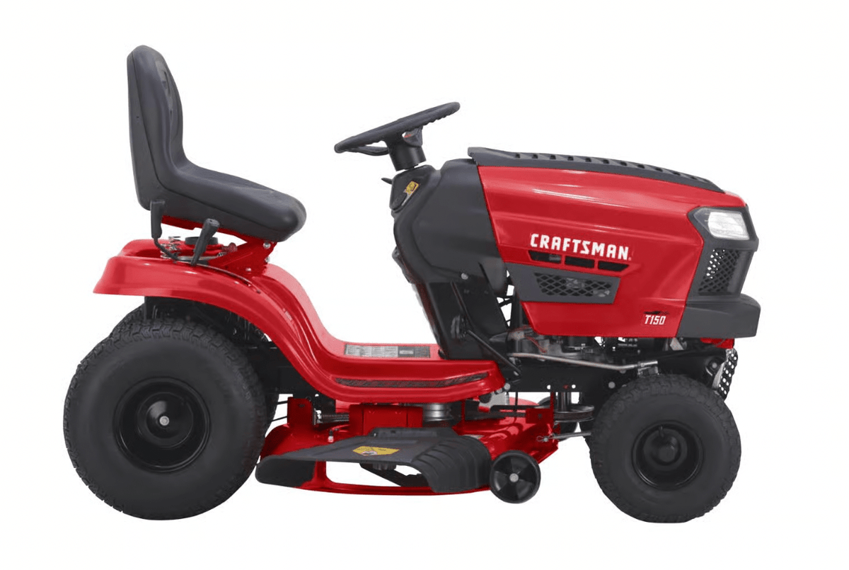 Craftsman T150 Gas Lawn Tractor | 46-in | 540cc | 19HP Briggs and Stratton Engine | Turn Tight Technology | In-Store Exclusive - Prioka