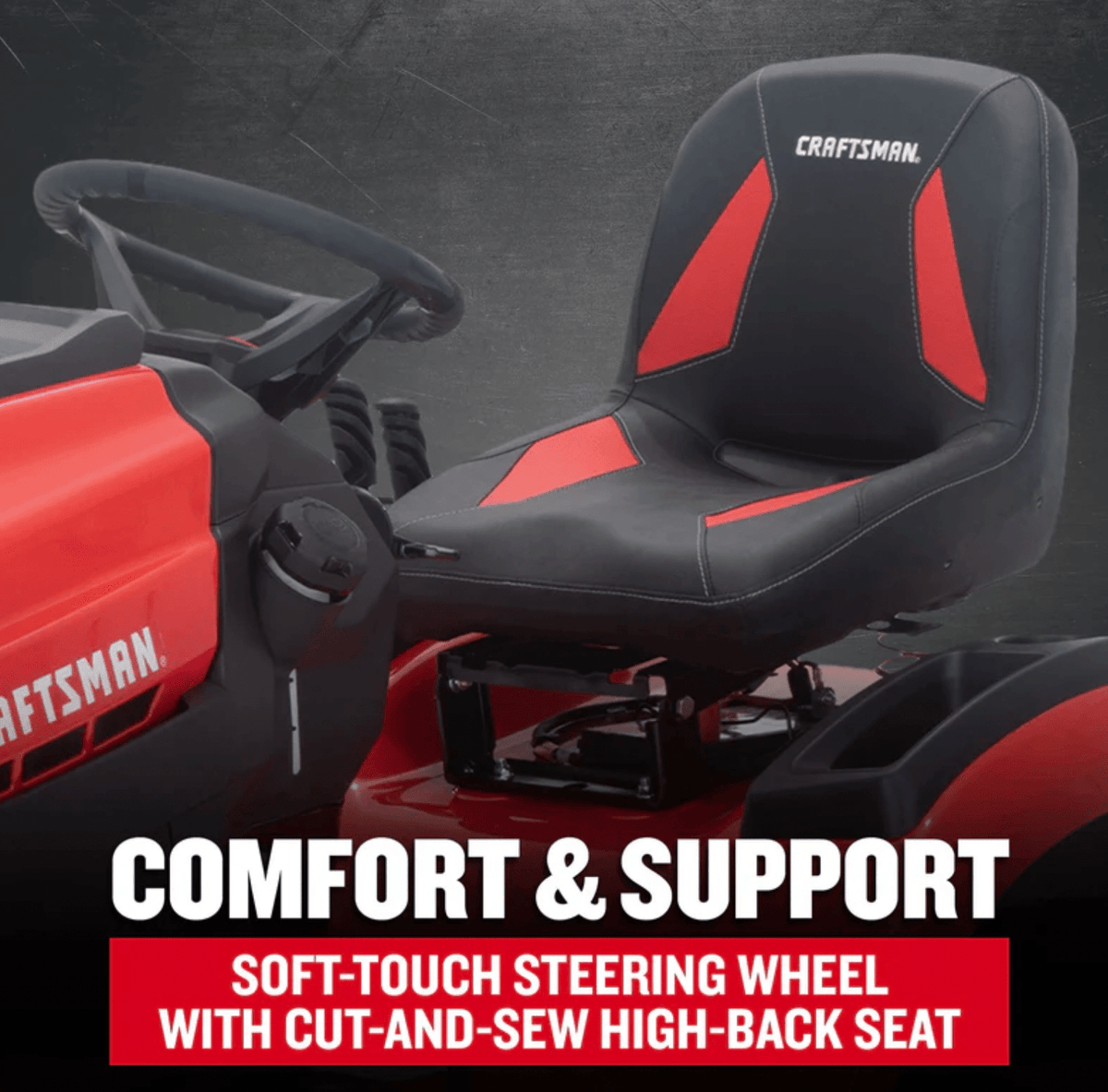 Craftsman T2200K | 42-in 20 HP 725cc Hydrostatic Riding Mower - Prioka