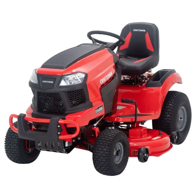 CRAFTSMAN T2400K | 46in 22HP TURN TIGHT Gas Riding Lawn Mower | KOHLER Twin-Cylinder 7000 Series Engine | Hydrostatic Transmission - Prioka