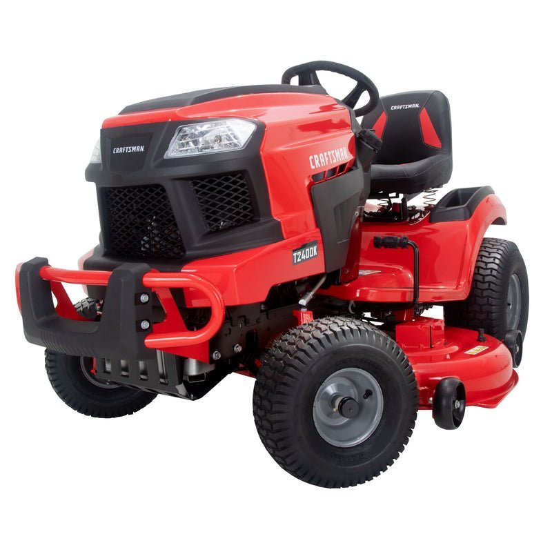 CRAFTSMAN T2400K | 46in 22HP TURN TIGHT Gas Riding Lawn Mower | KOHLER Twin-Cylinder 7000 Series Engine | Hydrostatic Transmission - Prioka