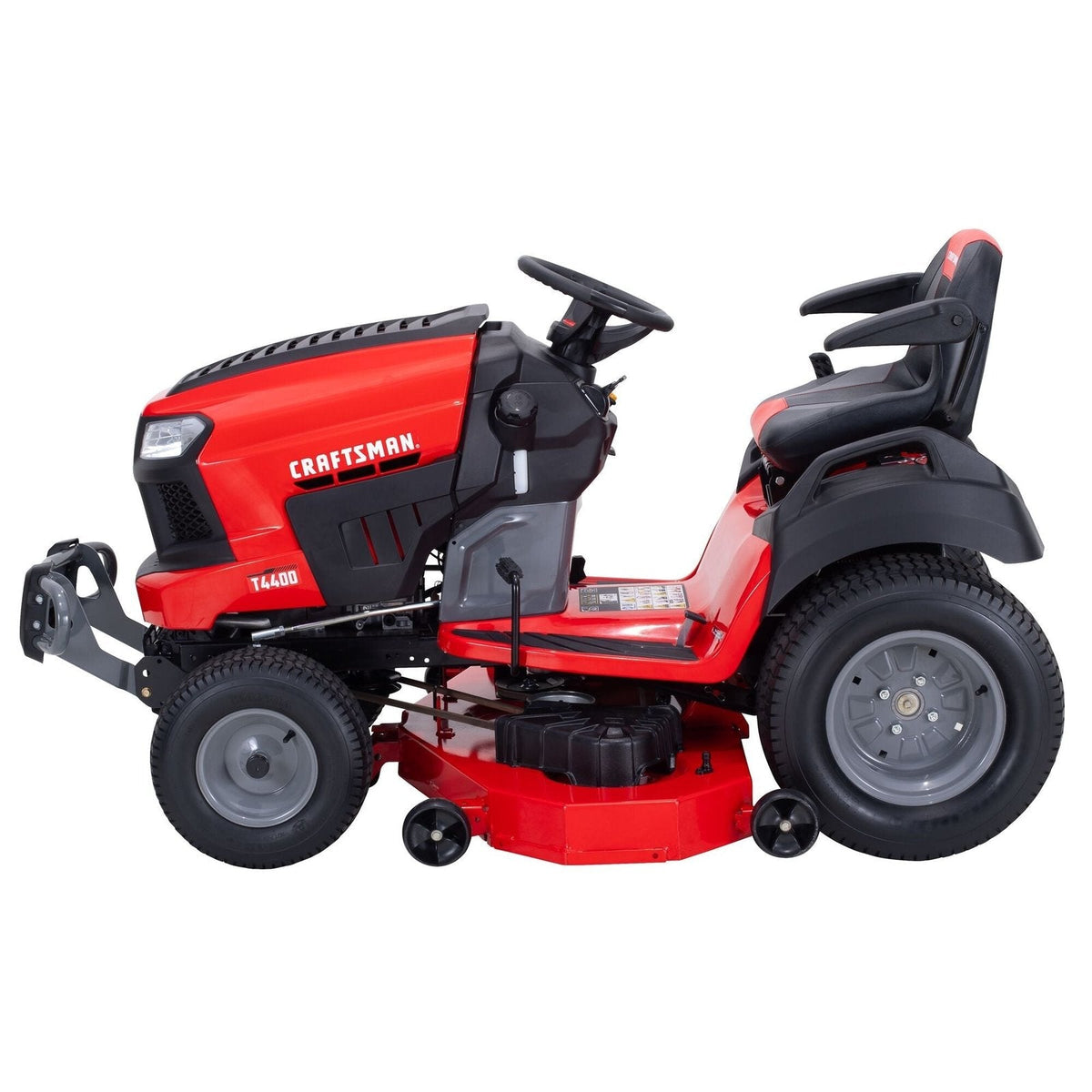 CRAFTSMAN T4400 | Riding Lawn Mower | 54-in Fabricated Deck | 24-HP Kawasaki V-Twin FR Engine | TURNTIGHT 5 in. Turning Radius - Prioka