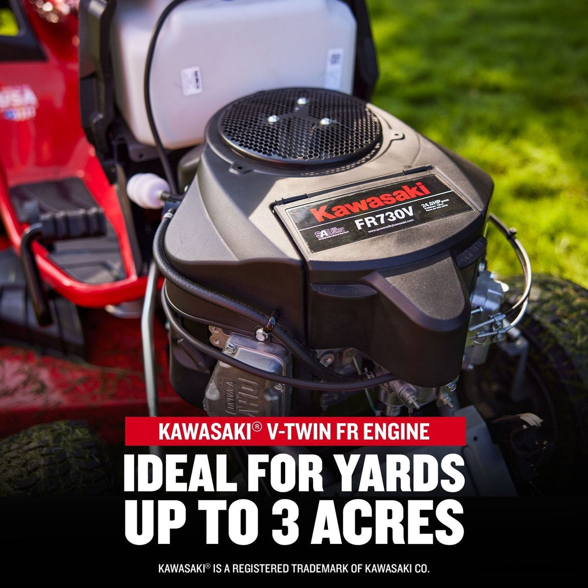 CRAFTSMAN T4400 | Riding Lawn Mower | 54-in Fabricated Deck | 24-HP Kawasaki V-Twin FR Engine | TURNTIGHT 5 in. Turning Radius - Prioka