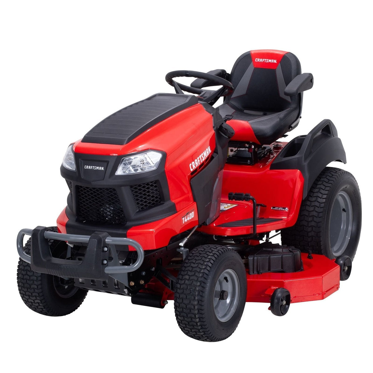 CRAFTSMAN T4400 | Riding Lawn Mower | 54-in Fabricated Deck | 24-HP Kawasaki V-Twin FR Engine | TURNTIGHT 5 in. Turning Radius - Prioka