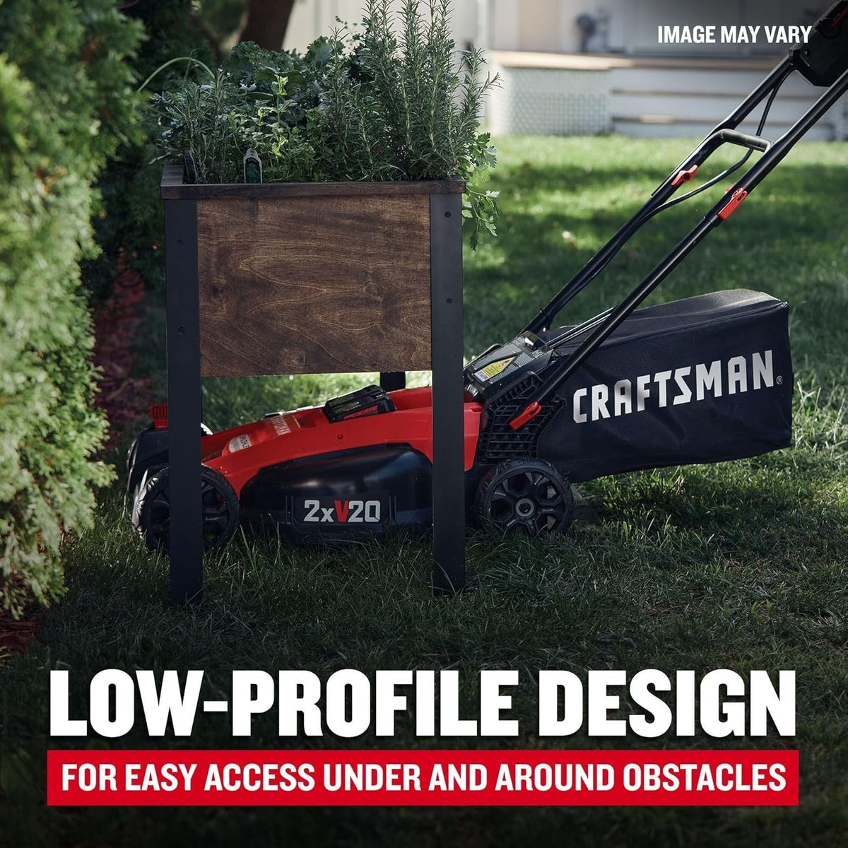 CRAFTSMAN V20 20-Inch Cordless Push Lawn Mower - Prioka