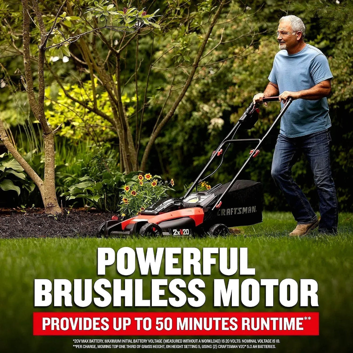 CRAFTSMAN V20 Lawn Mower, Push Mower - Prioka