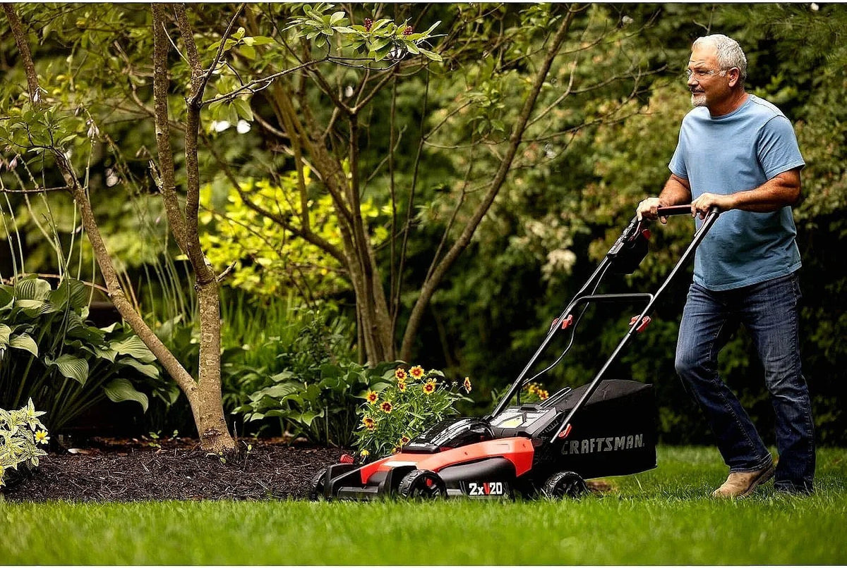 CRAFTSMAN V20 Lawn Mower, Push Mower - Prioka