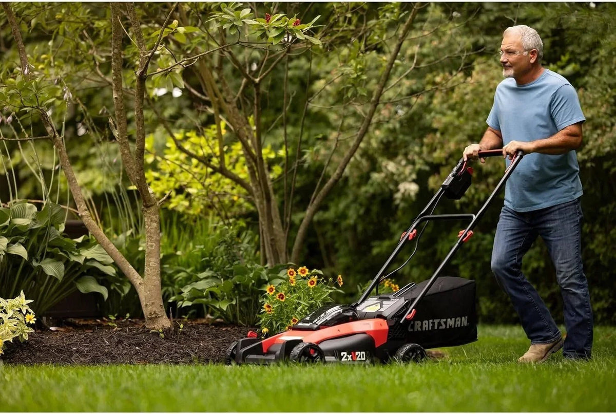 CRAFTSMAN V20 Lawn Mower, Push Mowers. - Prioka