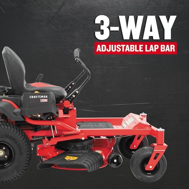 CRAFTSMAN Z5200 | 42 in Gas Zero-Turn Riding Lawn Mower | 20HP Kohler 7000 Twin-Cylinder Engine | High Back Seat (17RRFACS093) - Prioka