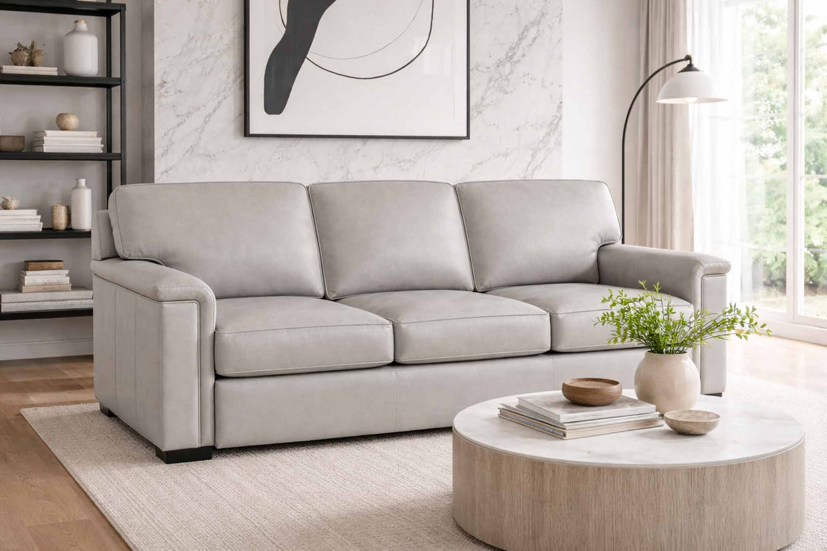 Craig Leather Sofa - Prioka