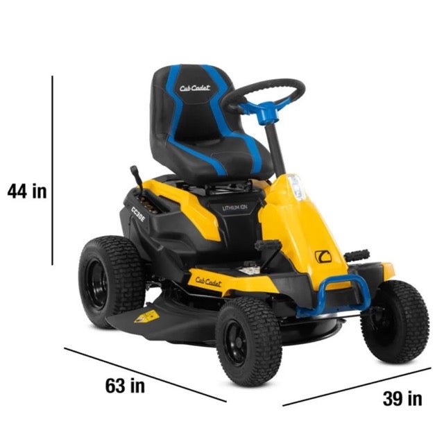 Cub Cadet CC30E Electric Riding Lawn Mower - Prioka
