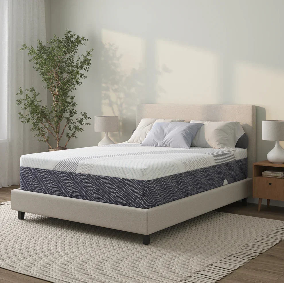 Customatic® DreamSense DreamTemp™ Plush Mattress - Advanced Cooling & Pressure Relief - Prioka