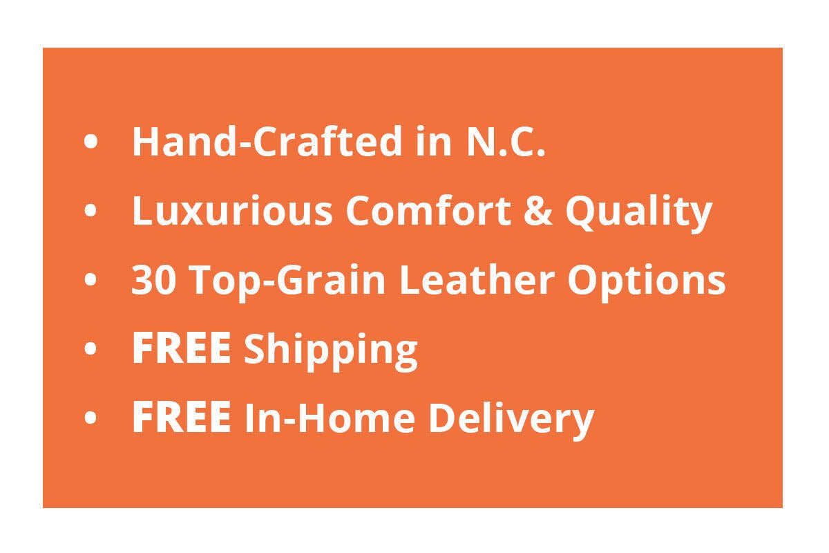 Dale Leather Power "WALL HUGGER" Pillow Back Living Room Reclining Chair - Prioka