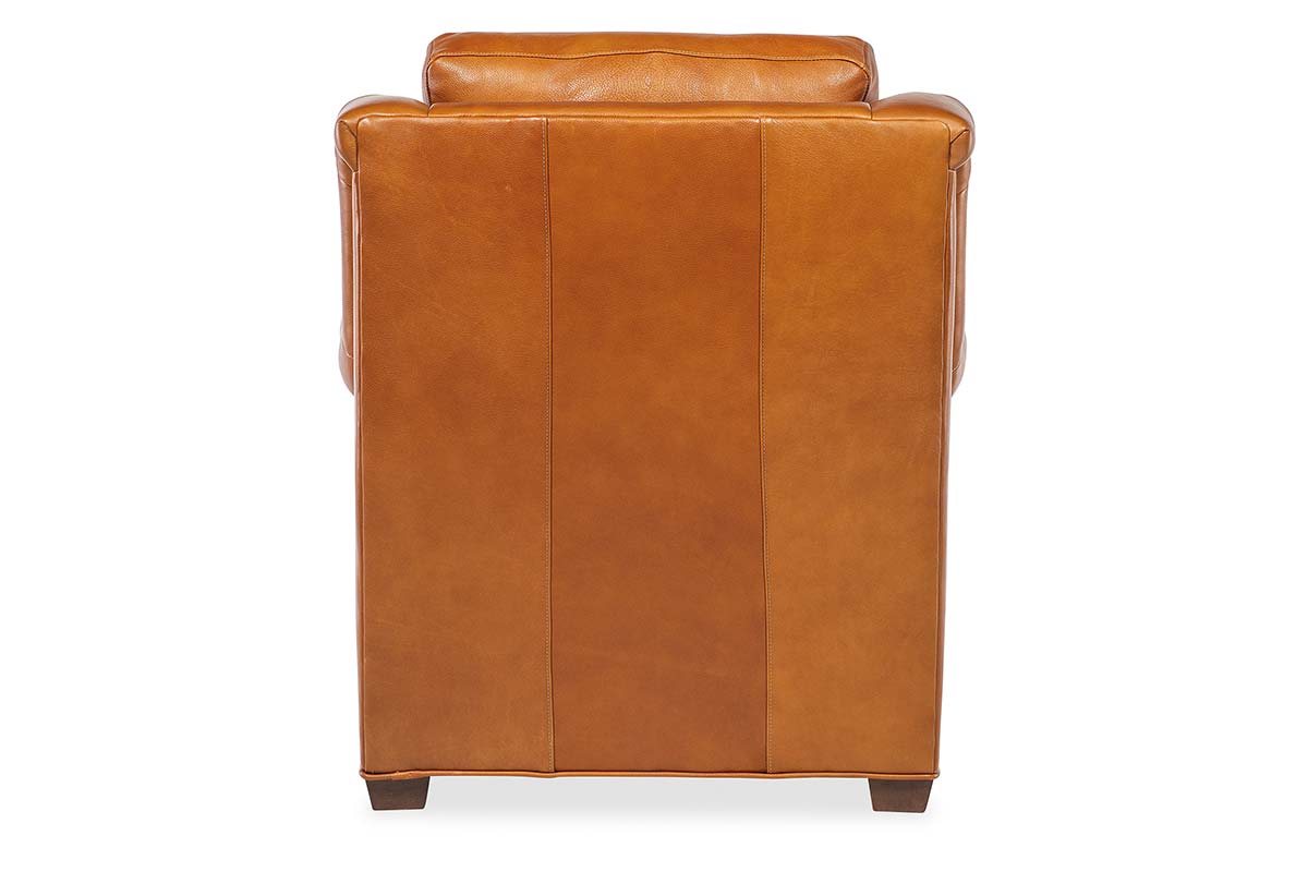 Dale Leather Power "WALL HUGGER" Pillow Back Living Room Reclining Chair - Prioka