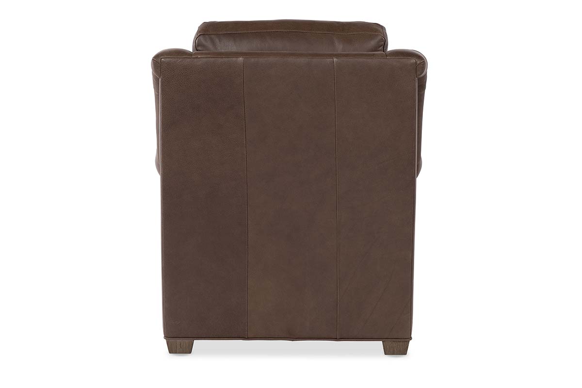 Dale Leather Power "WALL HUGGER" Pillow Back Living Room Reclining Chair - Prioka
