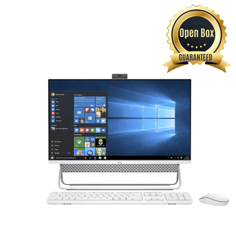 Dell Inspiron i5400-7910SLV-PUS All-In-One Desktop - i7-1165G7 - 16 GB DDR4 - 256 GB SSD + 1TB HDD - 23.8 Inch Touchscreen - Open Box ( 1 Year Warranty ) - Prioka