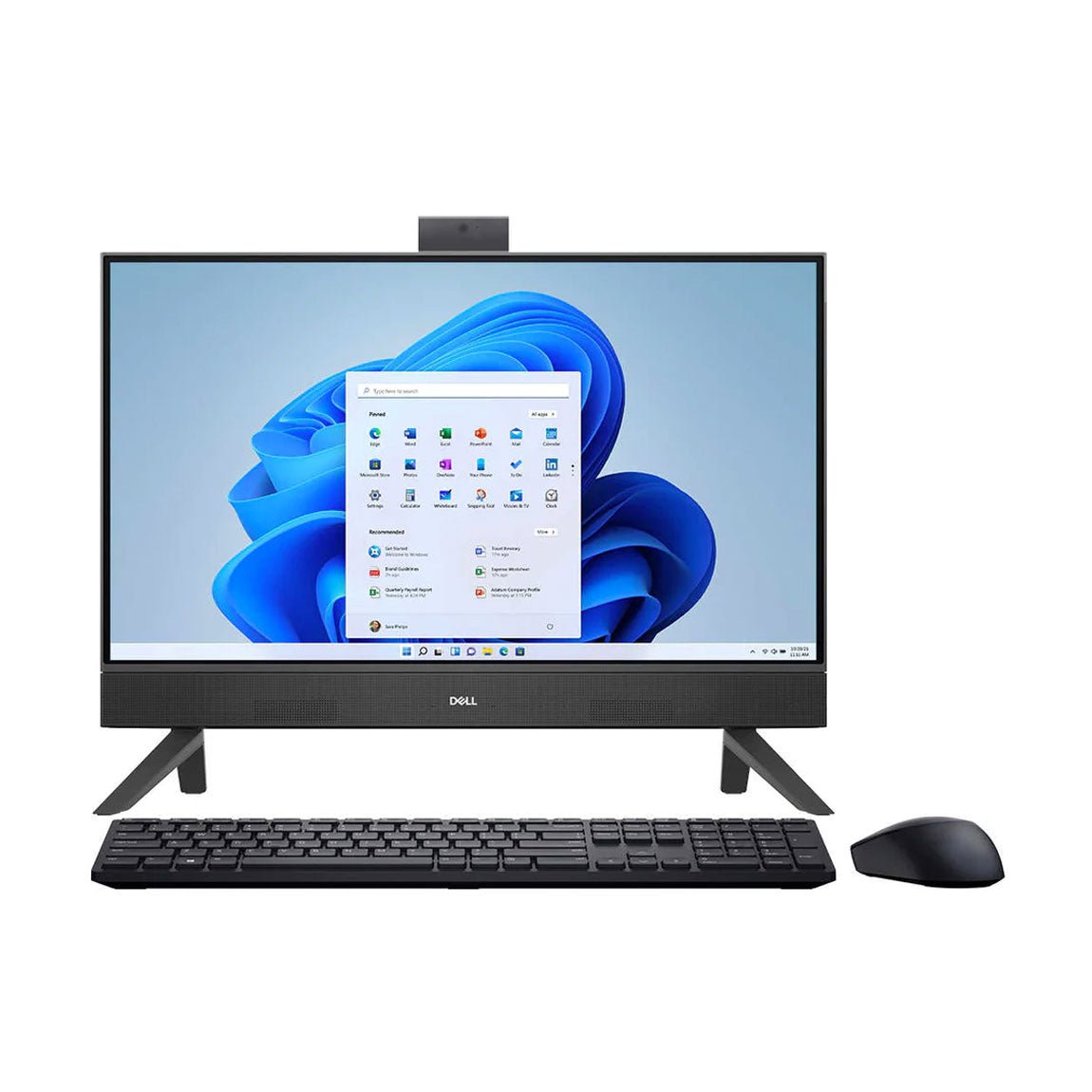 Dell Inspiron i5415-A522BLK-PUS All-in-One Desktop - AMD Ryzen 7 5825U - 16GB RAM - 1TB HD + 256GB SSD - 23.8 Inch TS - Win 11 Home - Prioka