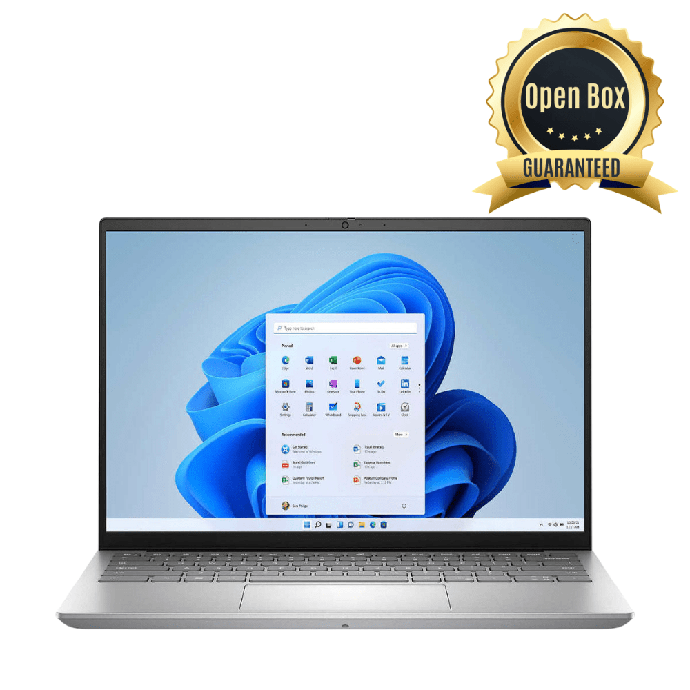 Dell Inspiron i5430-7381SLV-PUS - Intel Core i7-1360P - 16GB RAM - 1TB SSD - 14 Inch 2.5K Display - Intel Iris Xe Graphics - Win 11 - Open Box ( 1-Year Warranty ) - Prioka
