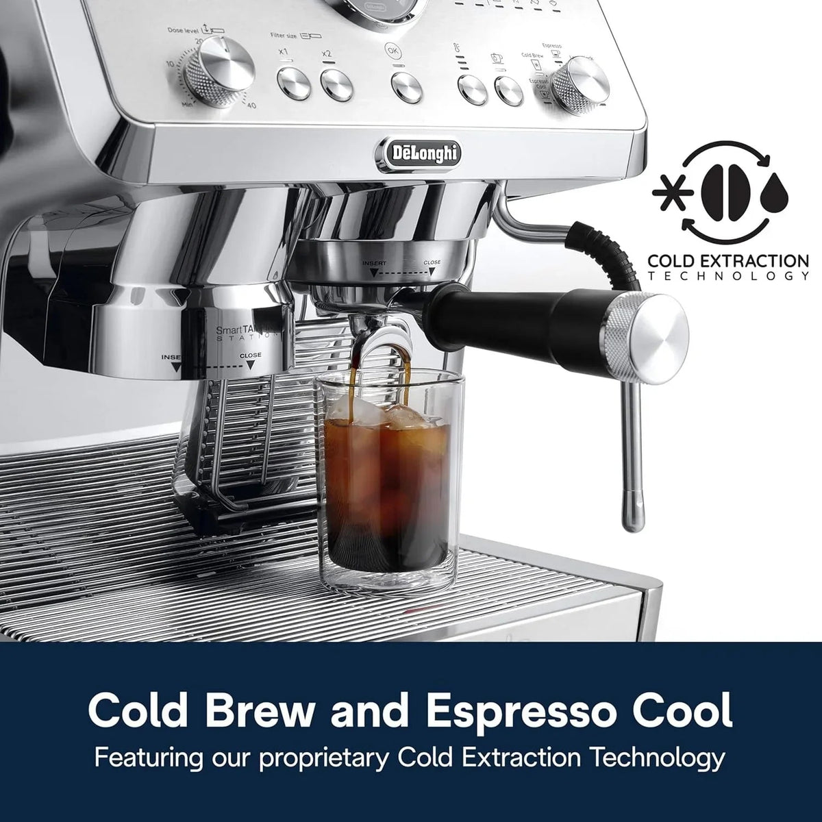 De’Longhi La Specialista Opera Espresso Machine with Cold Brews - Prioka