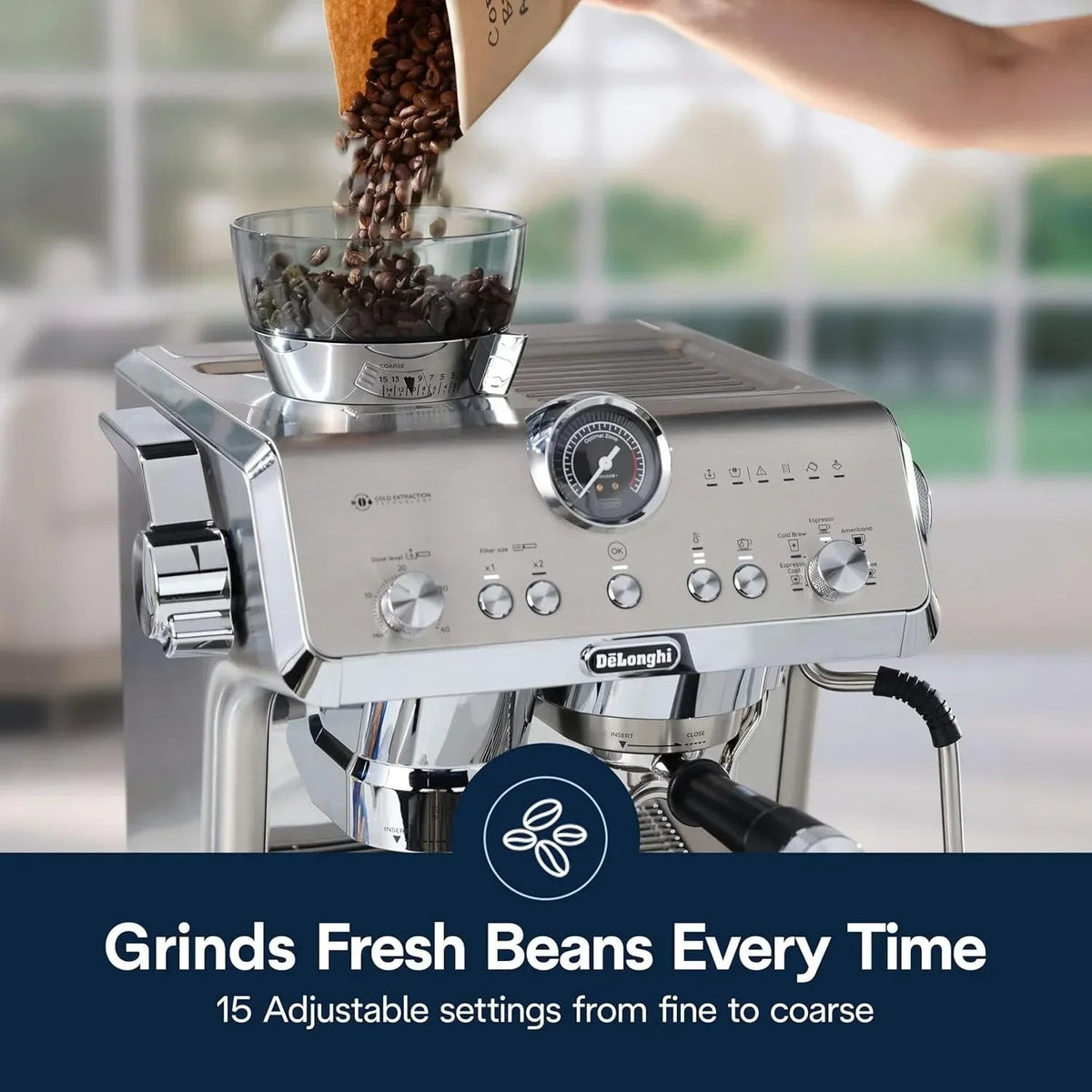 De’Longhi La Specialista Opera Espresso Machine with Cold Brews - Prioka