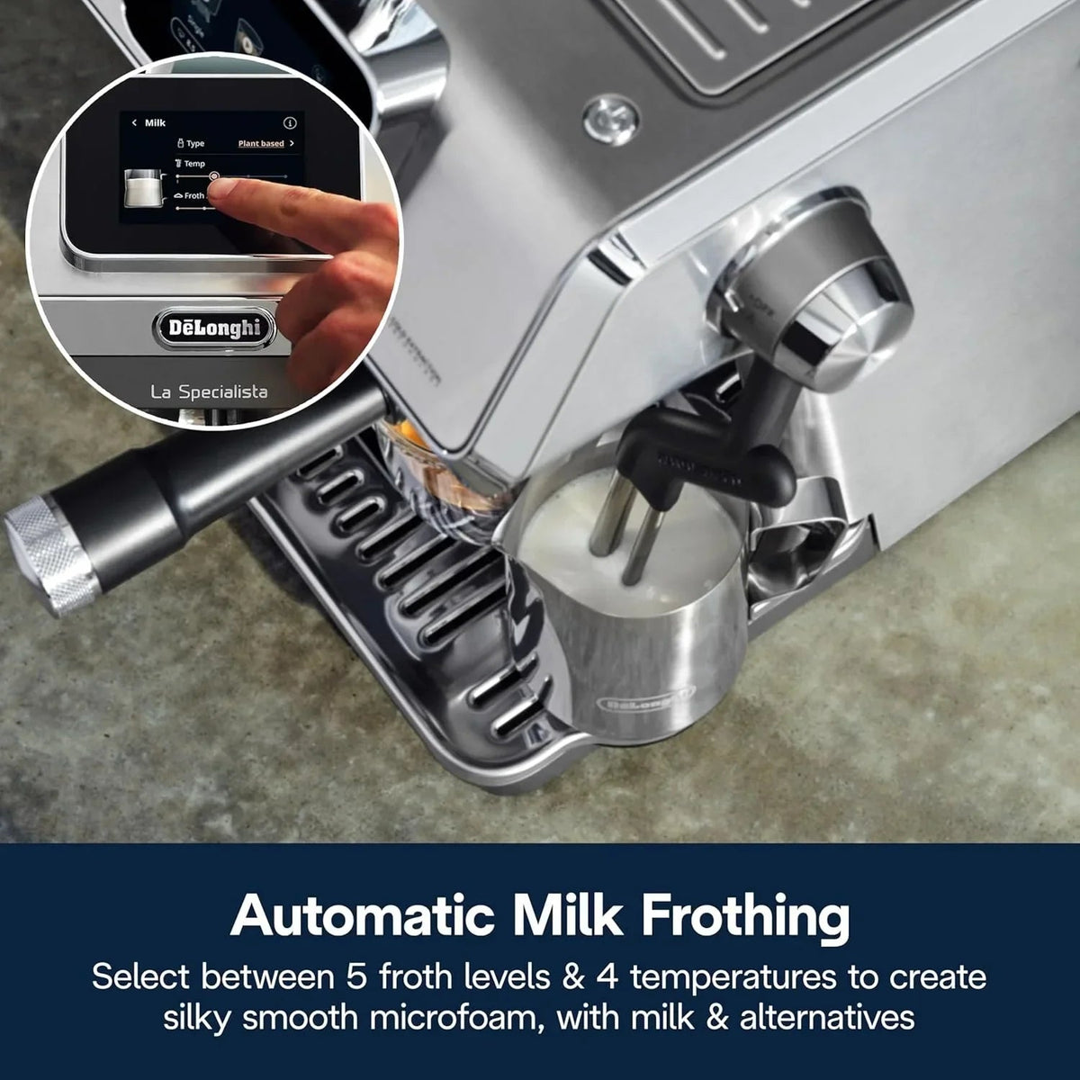 De’Longhi La Specialista Touch Espresso Machine with Cold Brews - Prioka