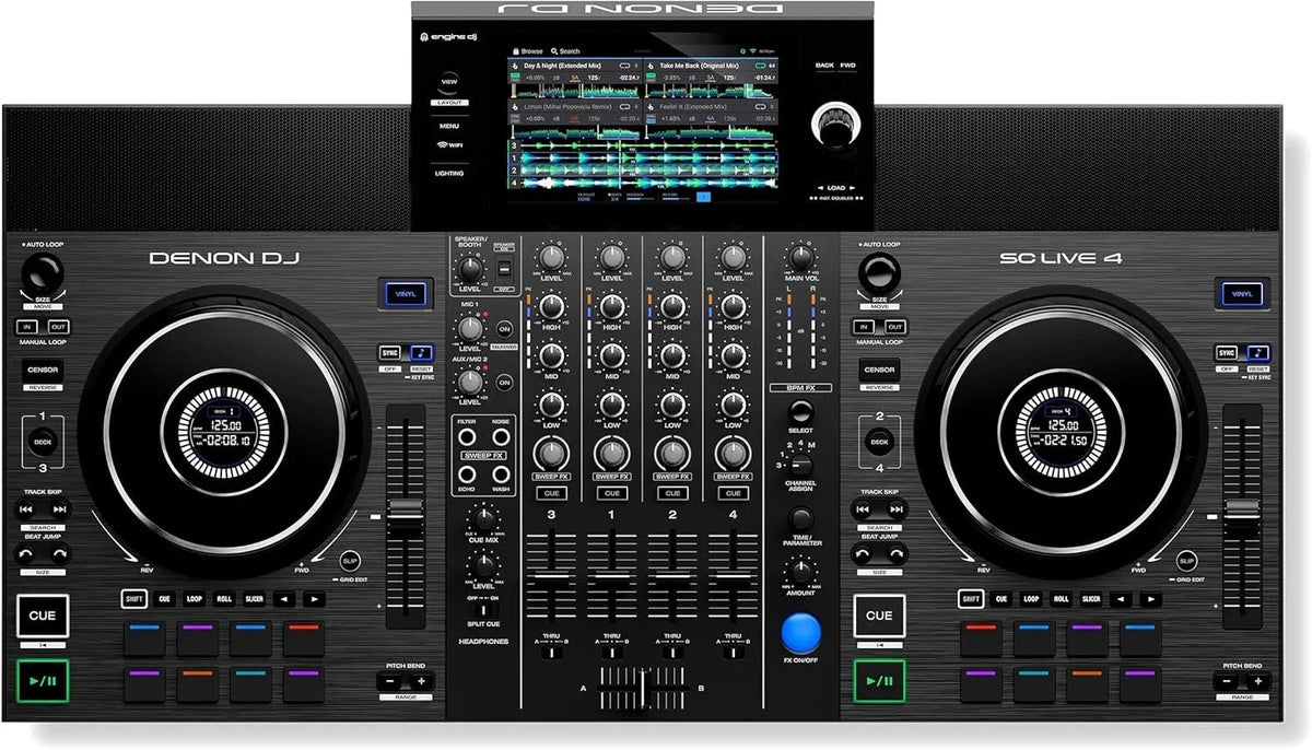 Denon DJ SC LIVE 4 4-Decks Standalones DJ - Prioka