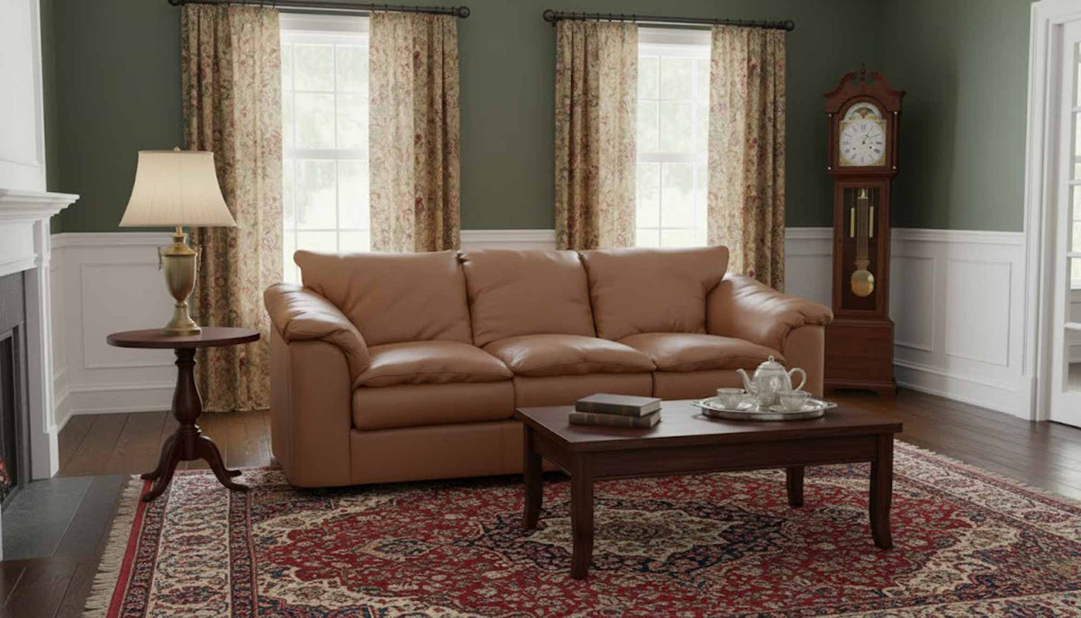 Denver Leather Sofa - Prioka