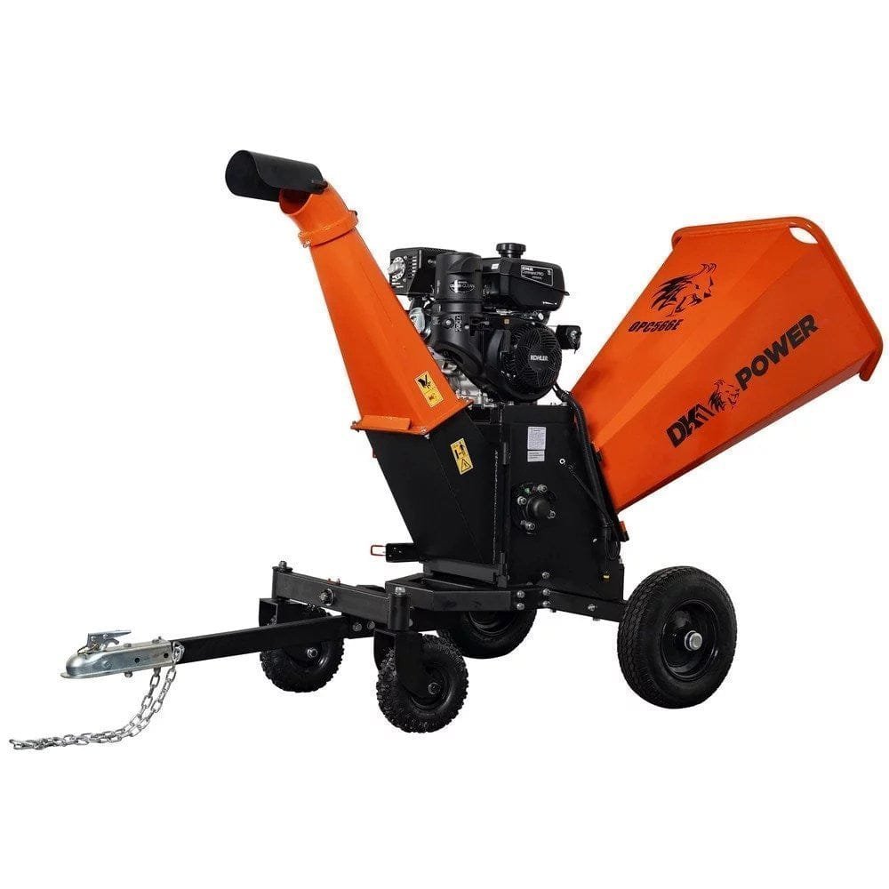 Detail K2 Opc566E 6 in – 14HP Kinetic Wood Chipper with Electric Start and Auto Blade Feed KOHLER CH440 Command PRO Commercial Gas Engine - Prioka