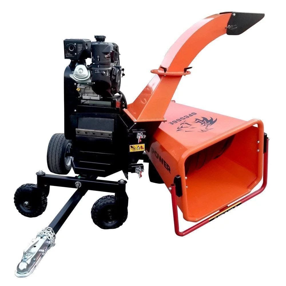 Detail K2 Opc566E 6 in – 14HP Kinetic Wood Chipper with Electric Start and Auto Blade Feed KOHLER CH440 Command PRO Commercial Gas Engine - Prioka